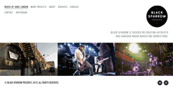 Desktop Screenshot of blacksparrowpresents.com